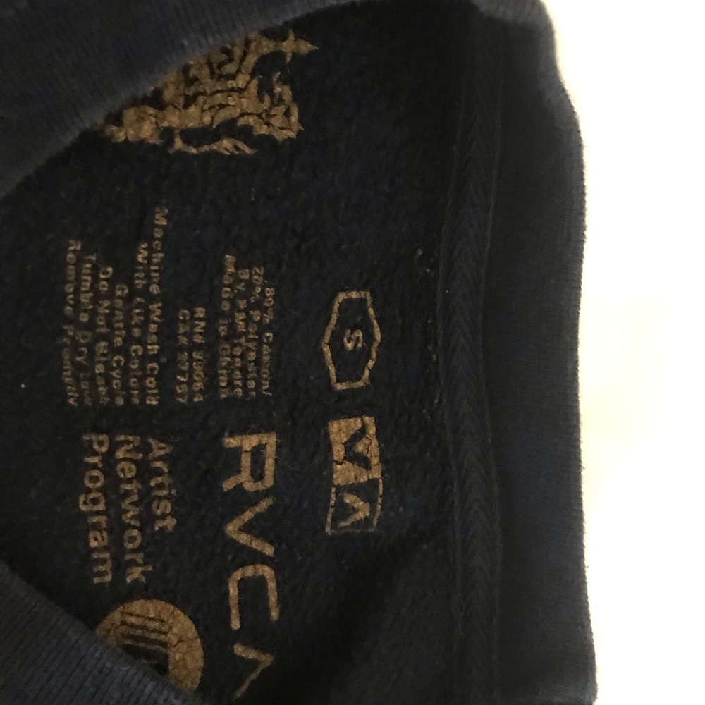 RVCA navy crewneck - Picture 4 of 4